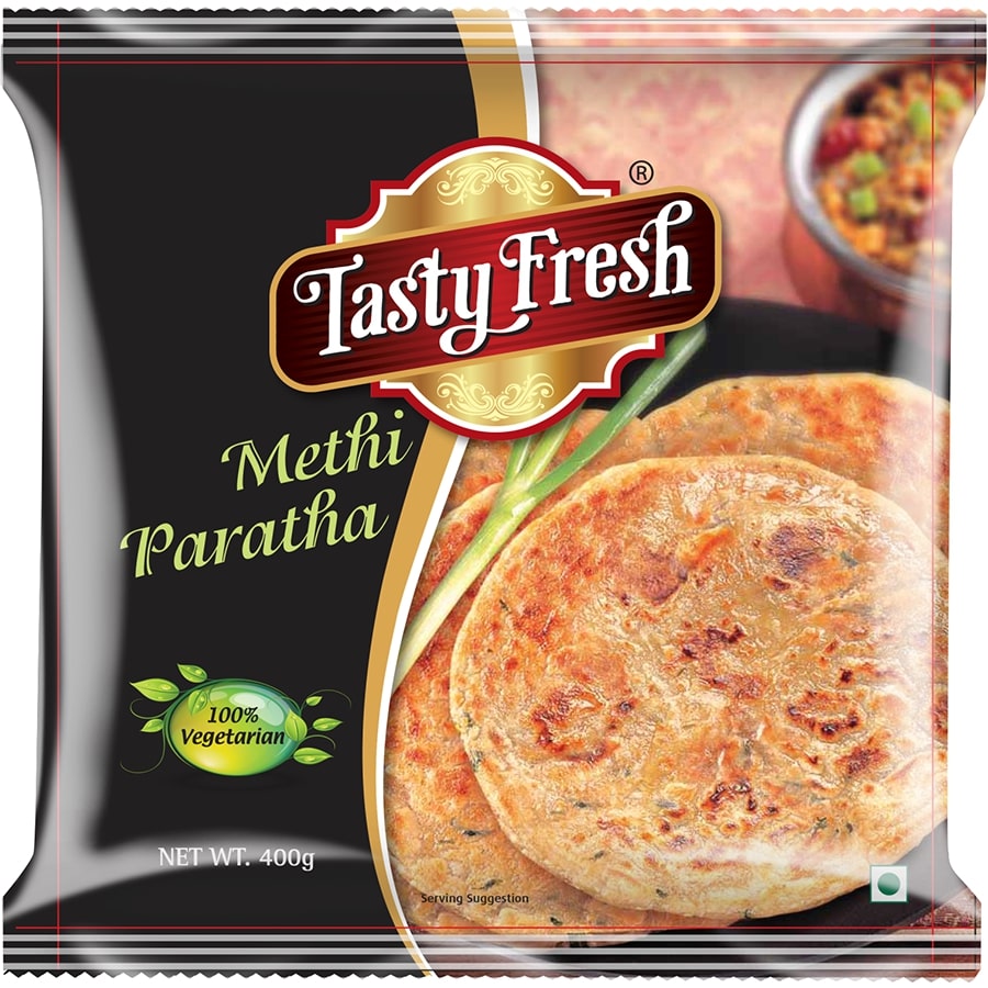 Frozen Methi Paratha - 400gm