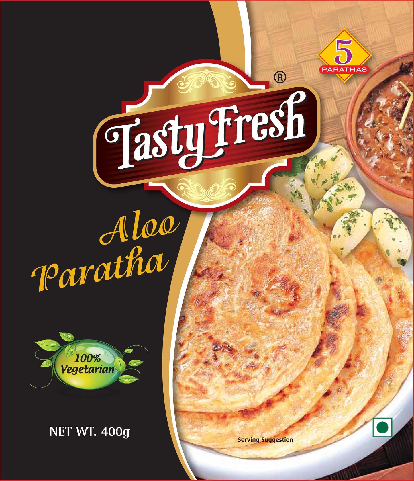 Frozen Aloo Paratha - 400gm