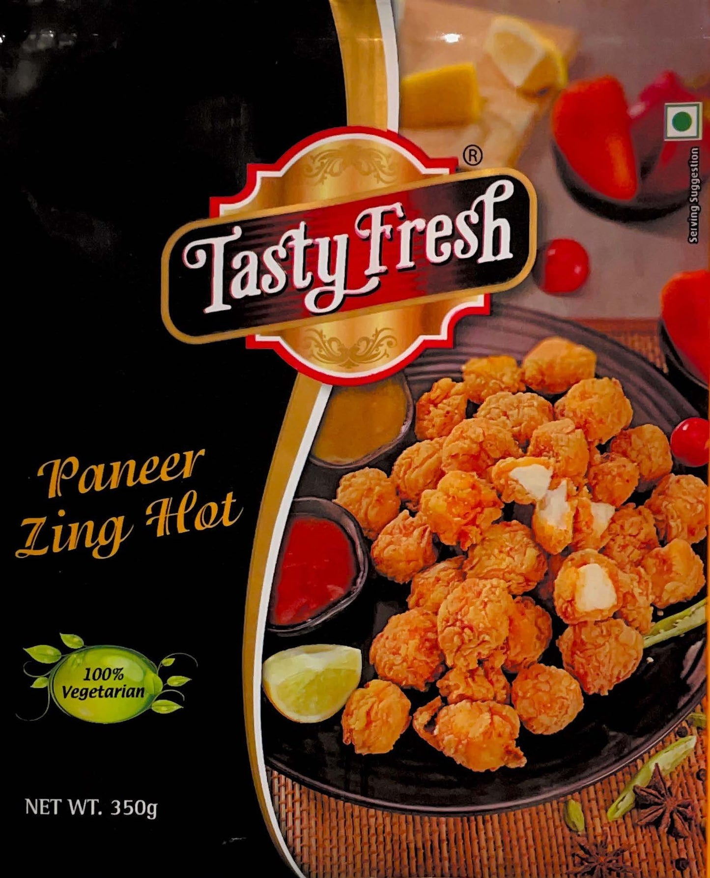 Frozen Paneer Zing - HOT (Fresh cheese popcorns)