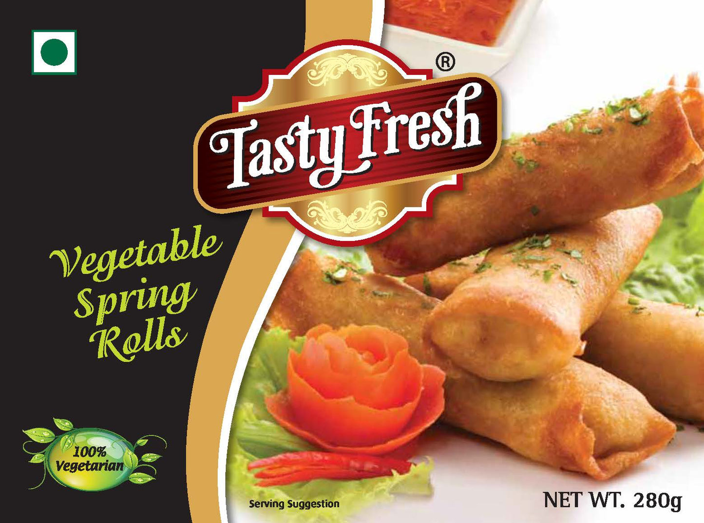 Frozen Vegetable Spring Rolls